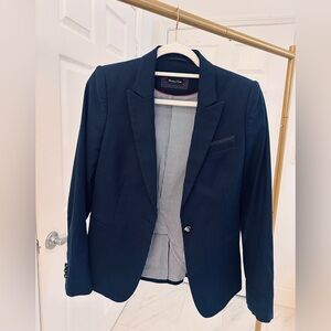 Massimo Dutti Navy Blazer